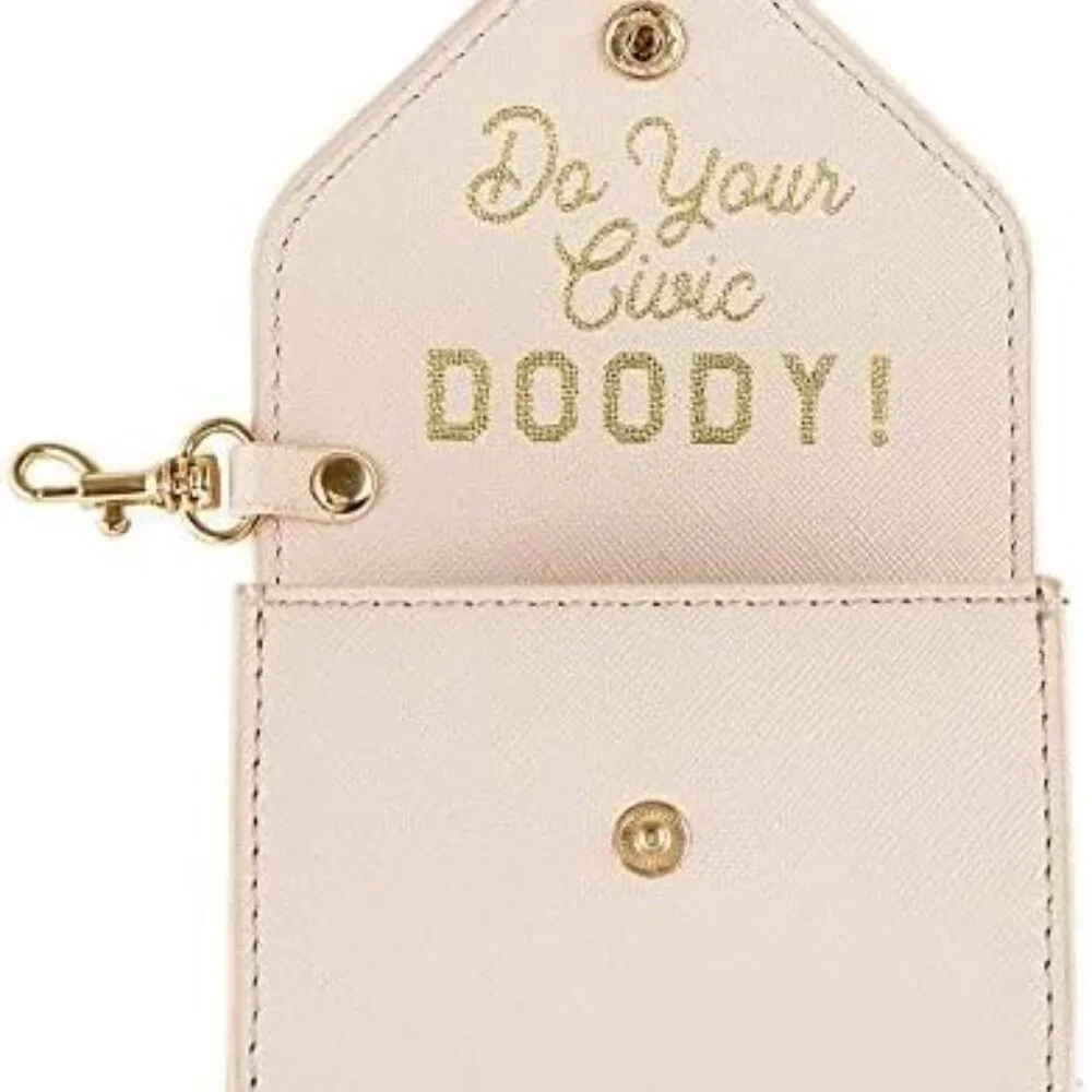 Blush Waste Bag Holder/NWT